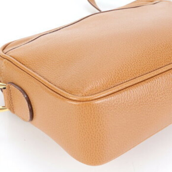 Gucci Leather Crossbody Bag Hand Tote Brown - Picture 8 of 12